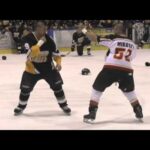 Steve Bosse Vs Jon Mirasty Chiefs Vs Mission LNAH hockey fight