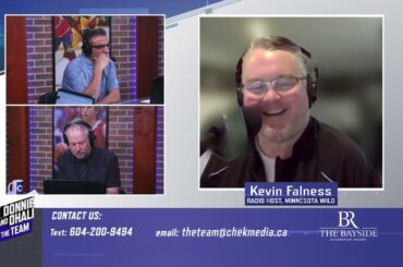Kevin Falness on Quinn Hughes fit in Minnesota, players the wild gave up and more