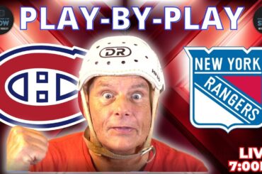 🔴 LIVE 🏒 Montreal Canadiens vs New York Rangers | Stanley Cup Playoff Race HEATS UP