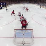 Pierre-Luc Dubois scores a powerplay goal against the New Jersey Devils