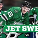 Jake Oettinger Perfect As Dallas Stars Shutout Winnipeg Jets 3-0 | DLLS STARS POSTGAME
