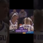 Flau’jae Johnson’s block turns into and one play by Angel Reese 🗣️