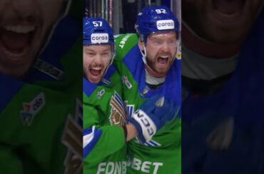 Евгений Кузнецов просто БЕЗУМЕЦ 🔥🔥🔥 #КХЛ #Уфа