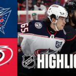 Blue Jackets vs. Hurricanes | NHL Highlights | April 02, 2026