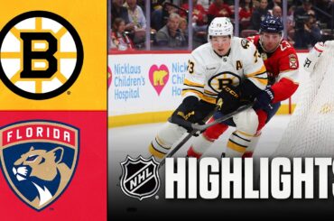 Bruins vs. Panthers | NHL Highlights | April 02, 2026