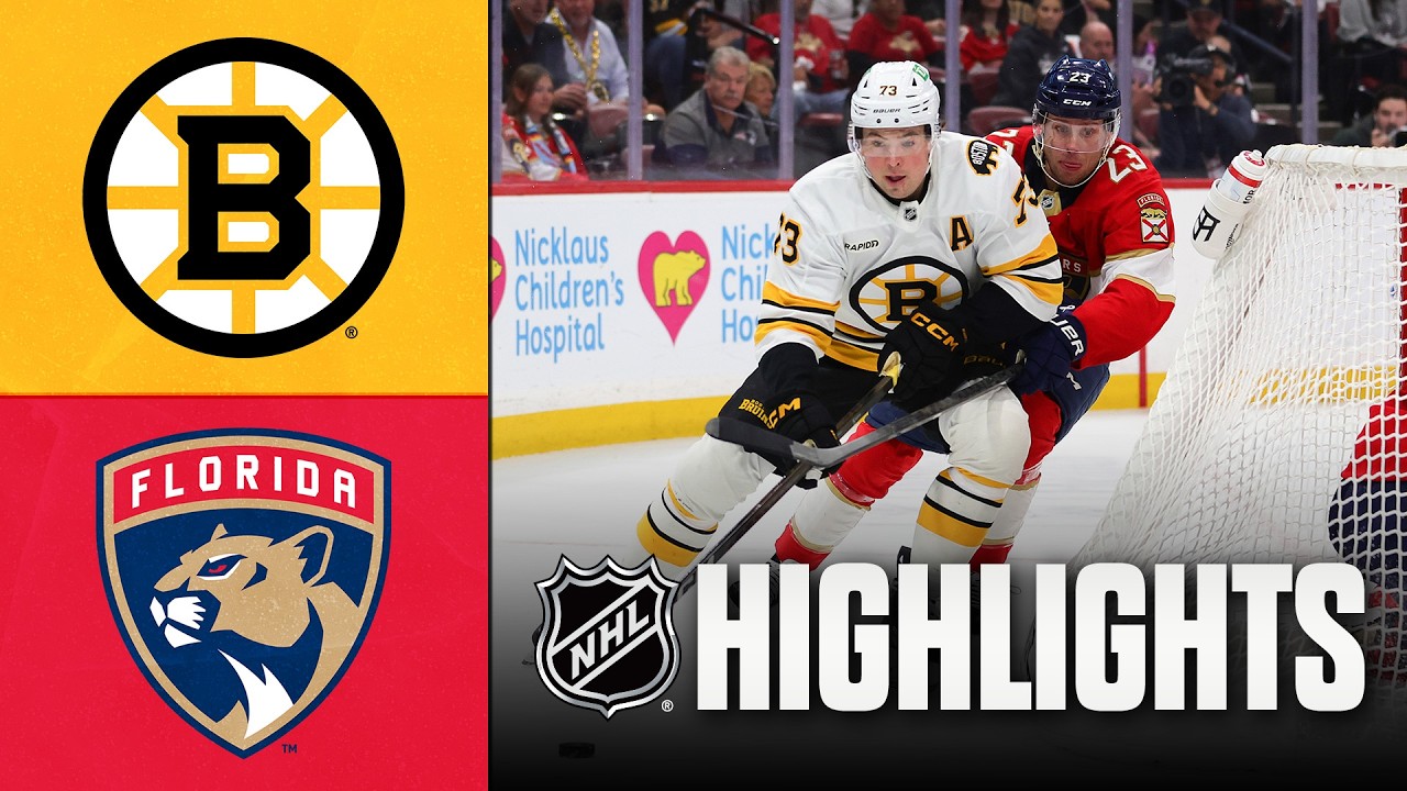 Bruins vs. Panthers | NHL Highlights | April 02, 2026