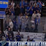 DYLAN HOLLOWAY IS THE BLUES' OT HERO 🙌 St. Louis Blues 2 - 1 San Jose Sharks