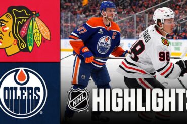 Blackhawks vs. Oilers | NHL Highlights | April 02, 2026