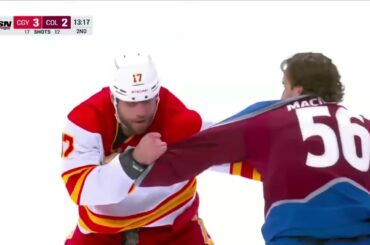 Milan Lucic vs Kurtis MacDermid Round 3