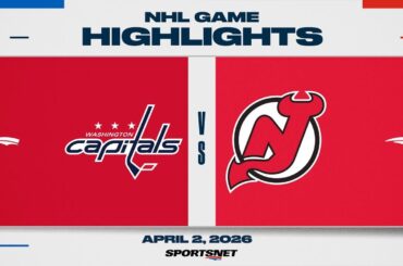 NHL Highlights | Capitals vs. Devils - April 2, 2026