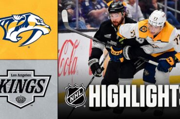 Predators vs. Kings | NHL Highlights | April 02, 2026