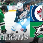 Dallas Stars vs. Winnipeg Jets - Game Highlights