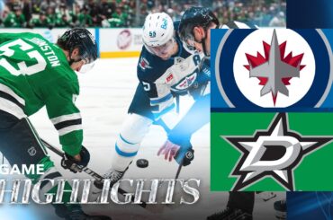 Dallas Stars vs. Winnipeg Jets - Game Highlights
