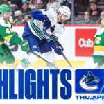 Game in 10 | Vancouver Canucks at Minnesota Wild Highlights (Apr 2, 2026)