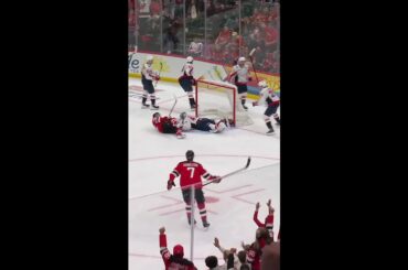 Jack Hughes with a Short Goal vs. Washington Capitals