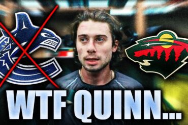 SHOCKING CANUCKS NEWS: VANCOUVER'S FORMER CAPTAIN QUINN HUGHES SPEAKS OUT… (Minnesota Wild)