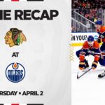 Blackhawks at Oilers Game Highlights | 4.2.26