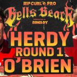 Mateus Herdy vs Liam O'Brien | Rip Curl Pro Bells Beach pres by Bonsoy 2026 - Round 1