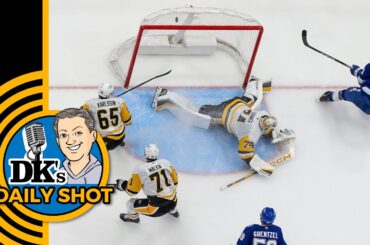 DK's Daily Shot of Penguins: Make a save!