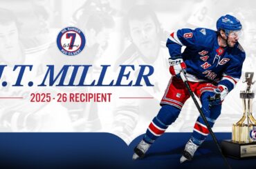 2025-26 New York Rangers Mr. Ranger Award – Full Ceremony
