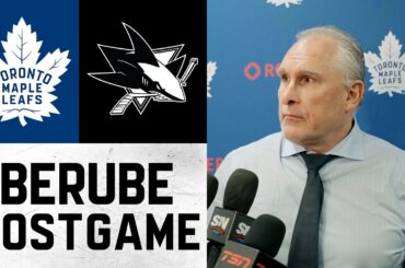 Craig Berube | Post Game at San Jose Sharks | April 02, 2026