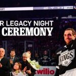 LA Kings Honor Anže Kopitar's Historic Career with Pregame Ceremony! | Full