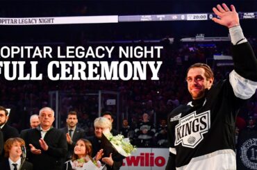 LA Kings Honor Anže Kopitar's Historic Career with Pregame Ceremony! | Full