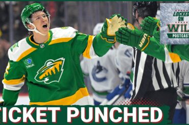 POST CAST: Minnesota Wild Clinch Playoff Spot and Break Records in 5-2 Win over Vancouver