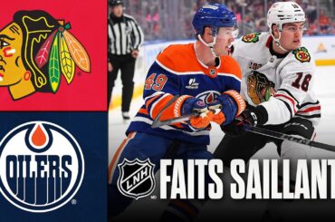 Blackhawks vs Oilers 02/04/26 | Faits saillants