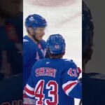Sheary tips it in 🫡 #conorsheary #nhl #nyr #hockey #goal