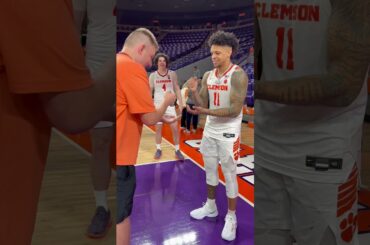 Brevin Galloway plays Clemson Fan in Rock, Paper, Scissors
