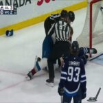 Josh Manson connects with HEAVY punch on Morgan Barron 💥