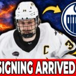 OFFICIAL! OILERS ANNOUNCE STRATEGIC SIGNING FOR THE CUP RUN! EDMONTON OILERS NEWS