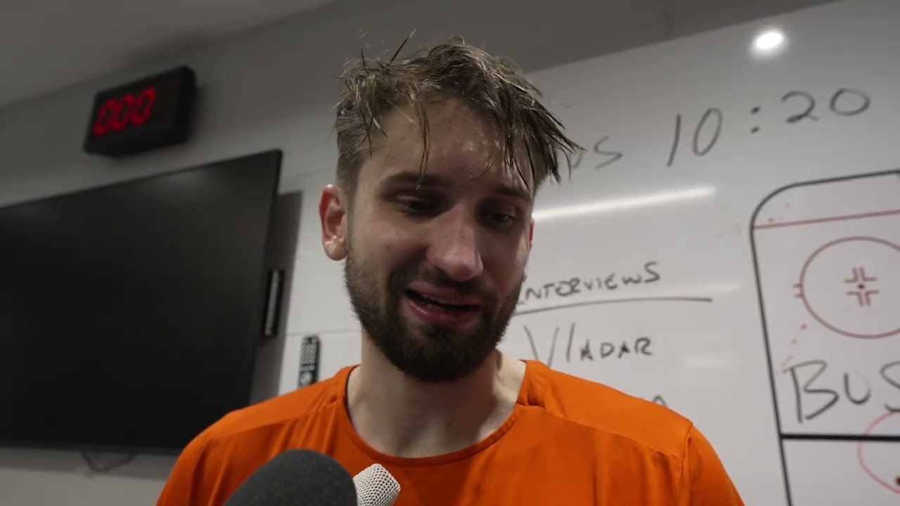 4/3 PHI @ NYI Postgame: Dan Vladar