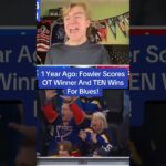1 Year Ago Today: Cam Fowler OT Winner & 10 Straight Wins For Blues!!!