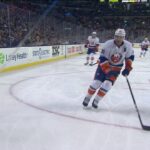 Gionta crushed by Krug after flubbing a check