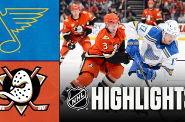 Blues vs. Ducks | NHL Highlights | April 03, 2026