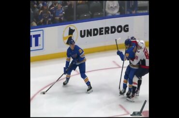 Pierre-Luc Dubois has received a match penalty for intent to injure on Robert Thomas ❌