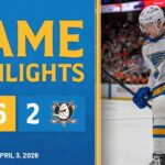 Game Highlights: Blues 6, Ducks 2