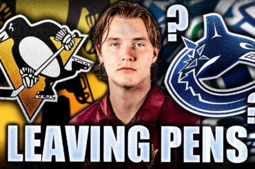 TOP PENGUINS PROSPECT CONFIRMS HE'S LEAVING PITTSBURGH: HUGE CANUCKS OPPORTUNITY? (Cruz Lucius)
