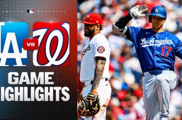 Dodgers vs. Nationals Game Highlights (4/3/26) | MLB Highlights