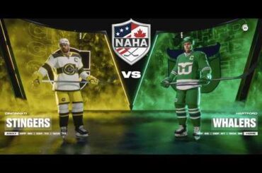 NAHA 2025-26 Season - Cincinnati Stingers (17-18-3) @ Hartford Whalers (22-11-5)