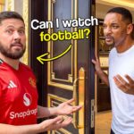 Asking Celebrities To Watch Football in THEIR Home
