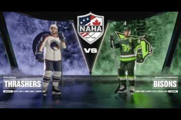 NAHA 2025-26 Season - Atlanta Thrashers (25-10-3) @ Saskatchewan Bisons (16-15-7)