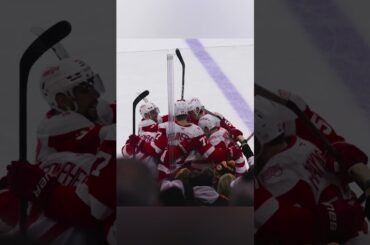 BIGGEST GOAL OF THE SEASON FROM LUCAS RAYMOND RED WINGS TAKE THE LEAD 2-1 🤯🔥