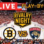 LIVE: Boston Bruins VS Florida Panthers RIVALRY NIGHT Commentary/Scoreboard! #nhlbruins