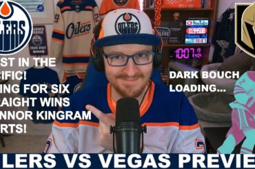 Pre-Game Report: Edmonton Oilers vs Vegas Golden Knights