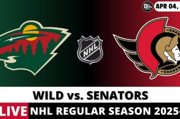 MINNESOTA WILD VS OTTAWA SENATORS LIVE 🏒 NHL Game Score Radio Play-by-Play