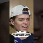 Cole Caufield Kept it Real 💯