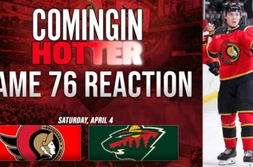 Ottawa Senators vs Minnesota Wild Post Game Show | April 4th